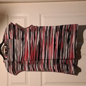 Jones Studio Multicolor Striped Blouse